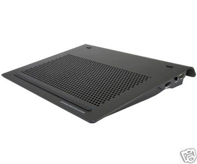 ZALMAN ULTRA QUIET NOTEBOOK COOLER ZM NC2000 BK/SLV NEW  