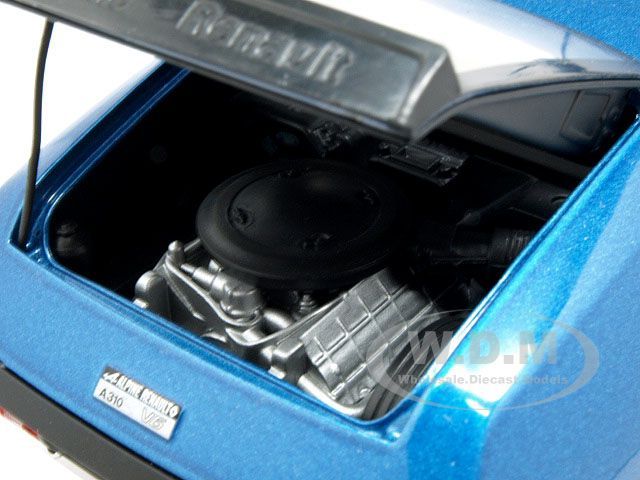 1978 RENAULT ALPINE A310 V6 PHASE 1 BLUE 118 NOREV  