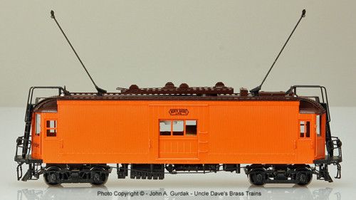 BRASS MTS CNS&M ELECTRIC LINE CAR #606 F/P POWERED NEW  