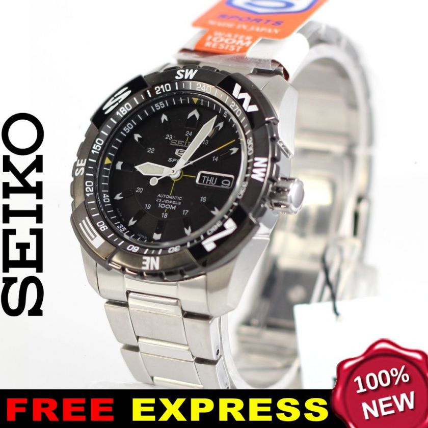 Seiko Men Watch 5 Sports JAPAN 7S36 Auto Sport Xpress SNZJ07J1  