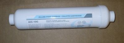 IN LINE POST CARBON/CALCITE WATER FILTER CARTRIDGE  