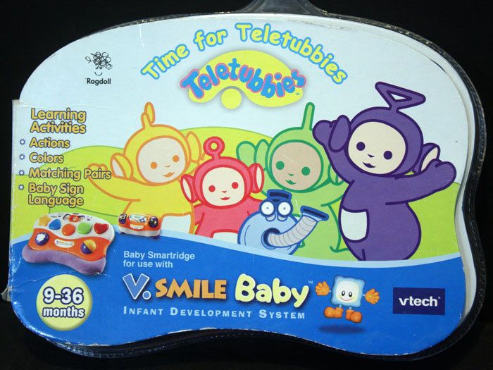 VTech V.smile Baby Time for Teletubbies Smartridge K1 for sale online 
