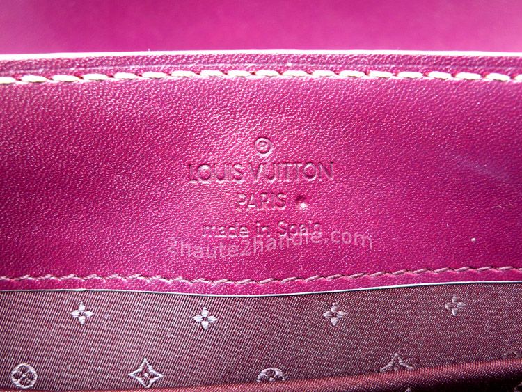 LOUIS VUITTON LV plum Suhali Le Talentueux bag purse  