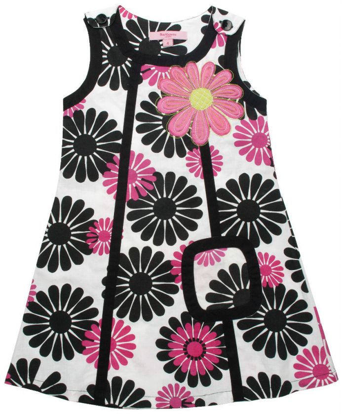 Fresh New ALine Floral Beetlejuice Girls Dress BrandNWT 827585329926 