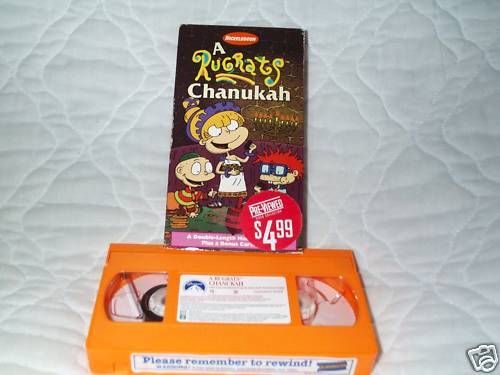 RUGRATS CHANUKAH VHS OOP NICKELODEON CARTOON  