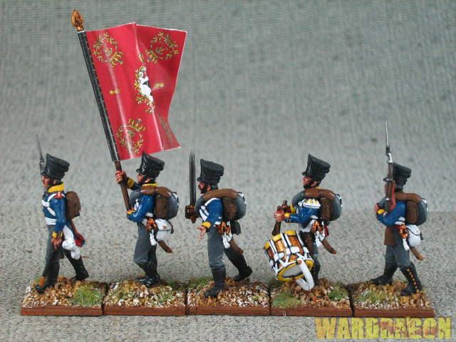 28mm Napoleonic WDS painted Prussian Infantry v92  