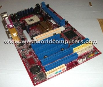 Biostar P4 Motherboard P4TPT800 socket 478 Fast Ship  