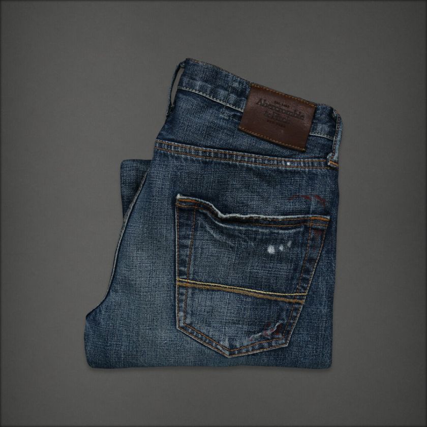 Abercrombie&Fitch AF Rollins Low Rise Skinny Selvedge Mens Jeans $180 