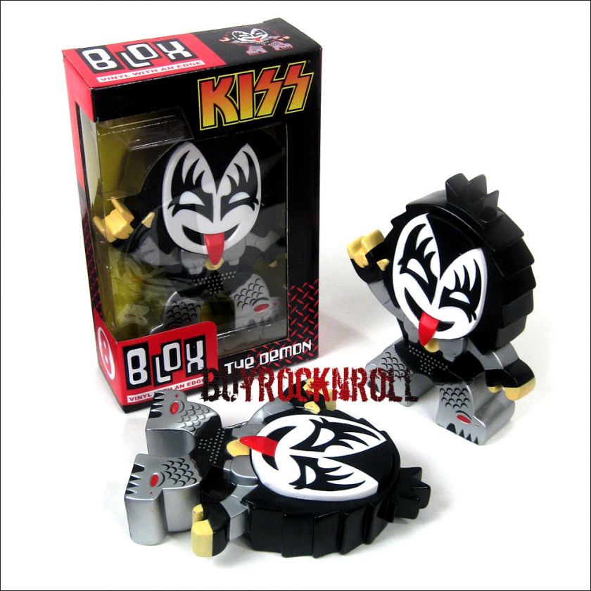 2011 Funko KISS DEMON BLOX Collectible Urban Art Vinyl 7 Gene Simmons 