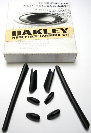 OAKLEY HALF JACKET REPLACEMENT NOSE PADS & EAR SOCKS BL  