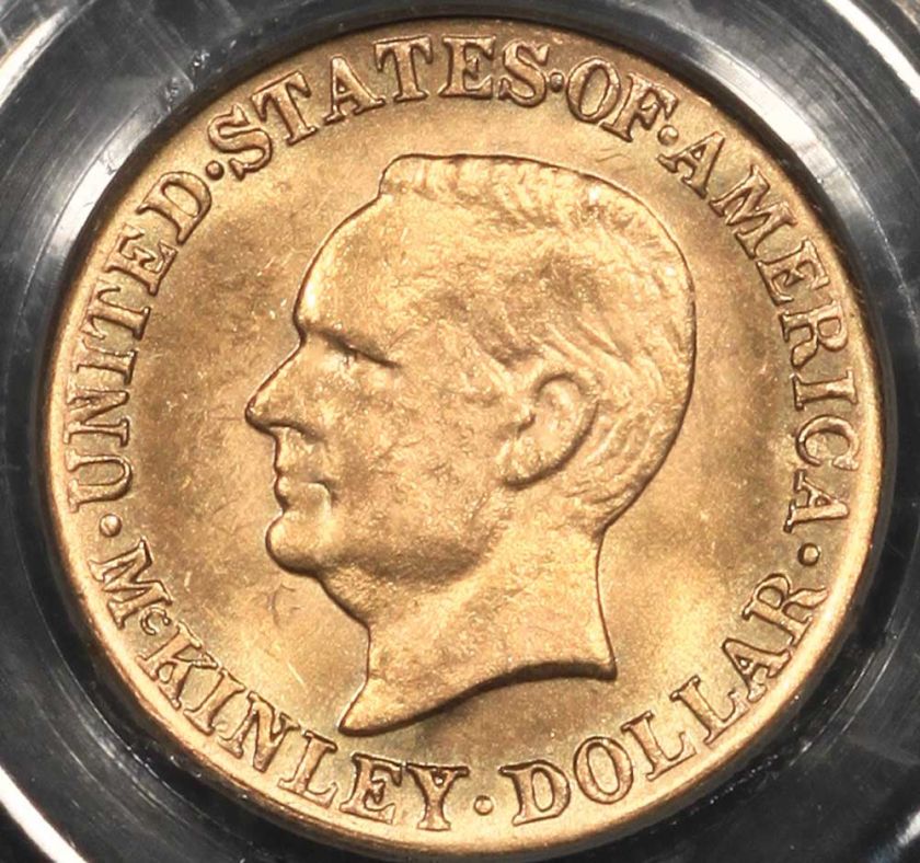 1916 McKinley Commemorative Gold Dollar PCGS MS 64 CAC G$1  