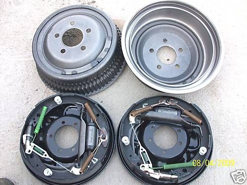 Mopar Rear Drum Brake 11 x 2 complete shoes assmbled  