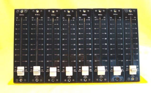 EAB Telefunken fader modules GOOD CONDITION RARE   