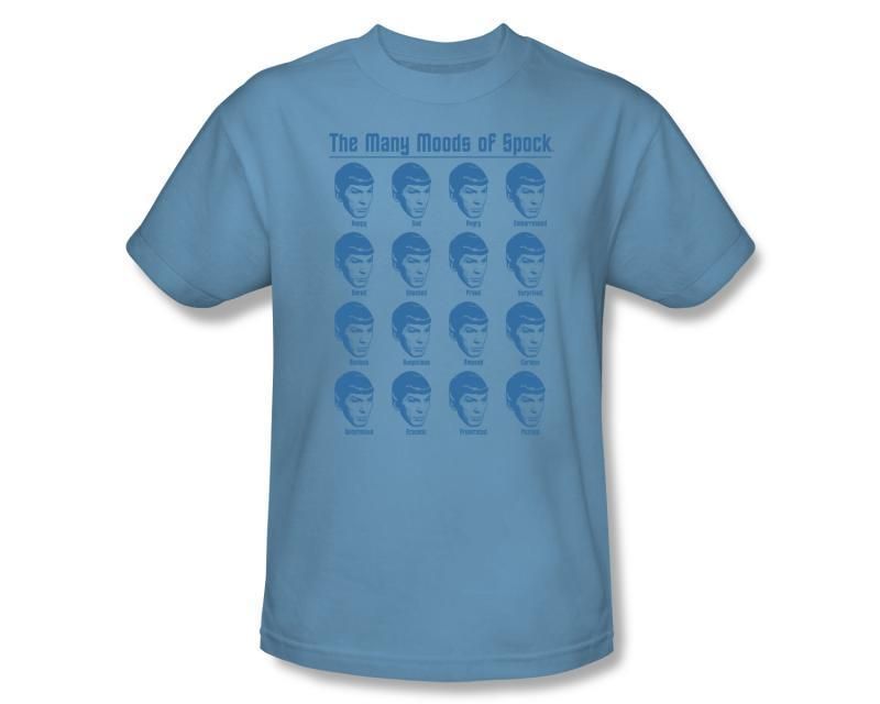 Star Trek The Original Series Many Moods Of Spock Shirt  