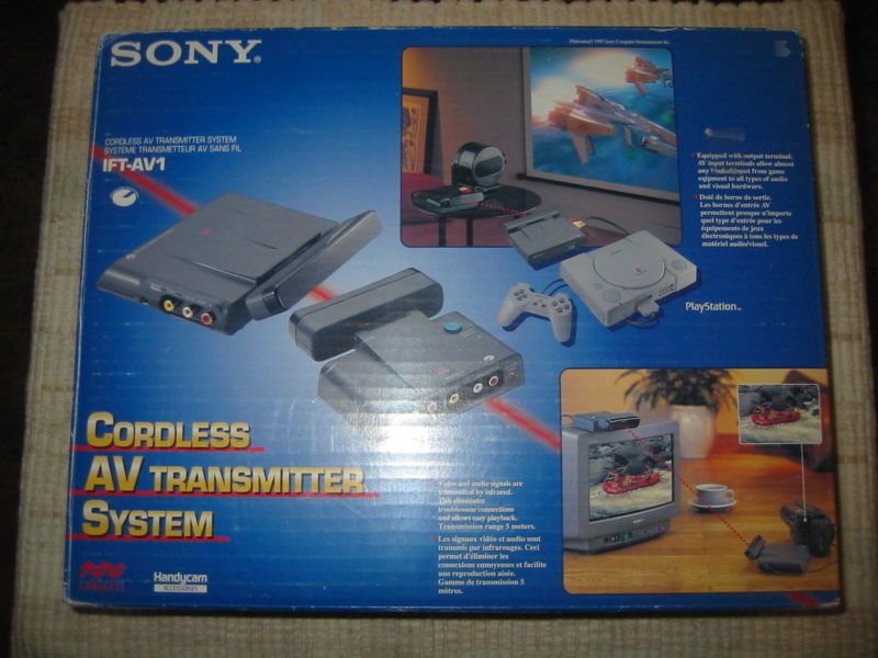 Sony Cordless AV Transmitter AV1 New Classic, Vintage  