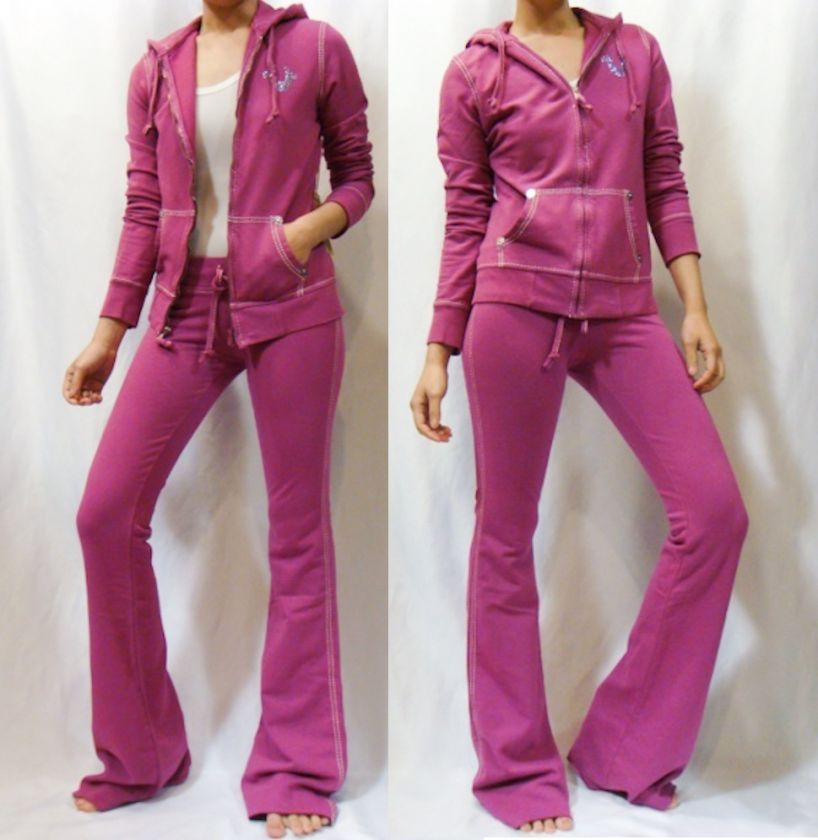   Pink Big T Sparkle Horseshoe Hoodie Marisa Pants Tracksuits  