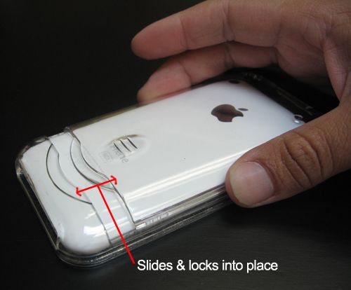 pcs TOUCHABLE Crystal Clear Hard Case for iPhone 3Gs  