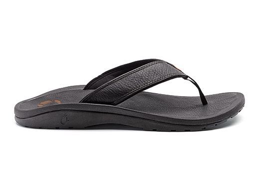 Olukai Ohana Leather Mens Flip Flops   All Colors   Arch Supportive 