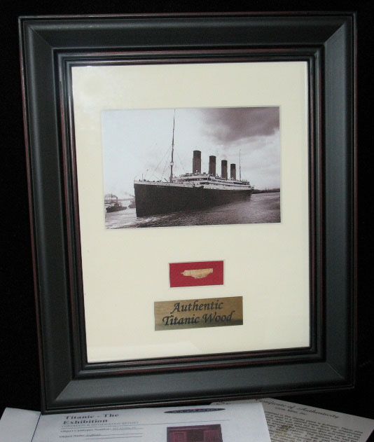 renowned titanic expert and displayed at orlando s titanic the exhibit 