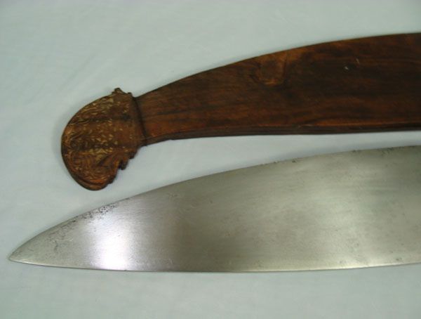 19th C Indonesian Philippine Barong Kalimantan Sword  