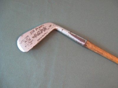 ANTIQUE WOOD SHAFT 3 IRON KRO FLITE SWEET SPOT IRONS  