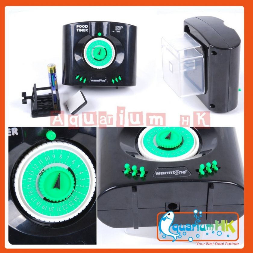 Warmtone Food Timer Automatic Fish Auto Feeder WT 180A  