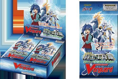   Vanguard English Booster Packs Vol 1 Descent of the King of Knights x5