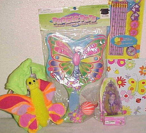 new fairy toy lot butterfly easter basket toys doll set  