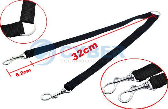 Duplex 2 Way Double Two Dogs Pet Coupler Leash Lead  