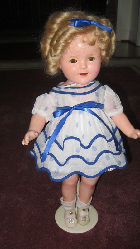 SHIRLEY TEMPLE 1930S 17 COMPOSITION DOLL  