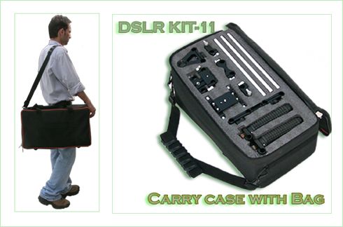 The DSLR Kit 11 is very lightweight and professional that enables the 