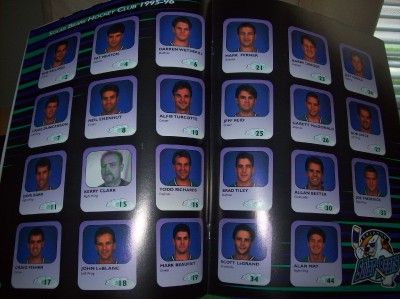 Orlando Solar Bears IHL Defunct Minors Hockey 1995 96 Inaugural Season 