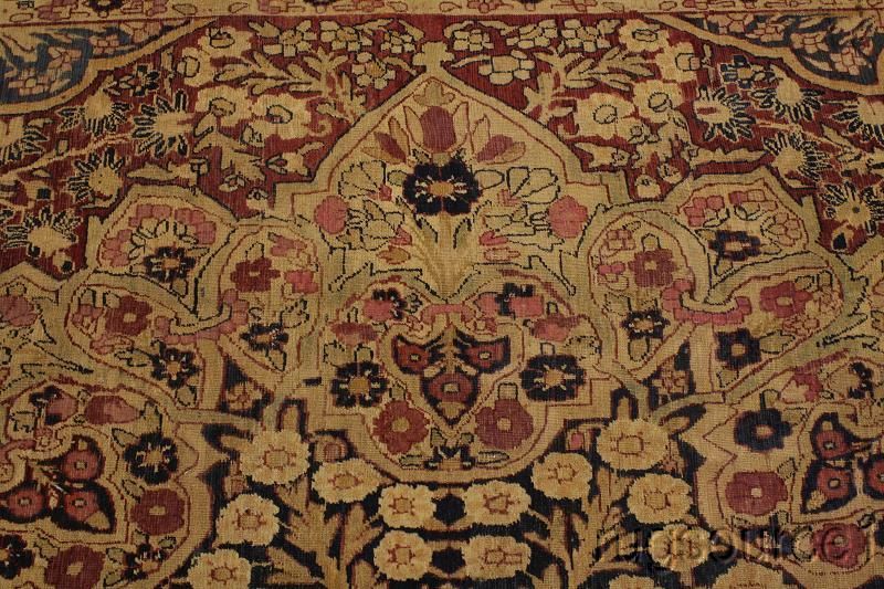   Sized 13x19 Ravar Kerman Persian Oriental Area Rug Wool Carpet  