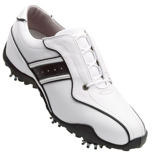 FOOTJOY WOMENS LOPRO GOLF SHOES WHITE/BLACK 97051 NEW  