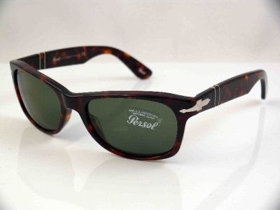 PERSOL HAND MADE UNISEX ITALIAN SUNGLASSES PO2953S 24/31 HAVANA FRAME 