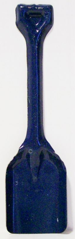 1930s CRACKER JACK PRIZE TIN TOY SHOVEL CANDY PREMIUM  