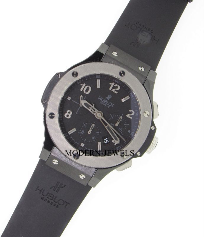   bang Mens Chronograph Date Automatic Tantalum with Black Ceramic case