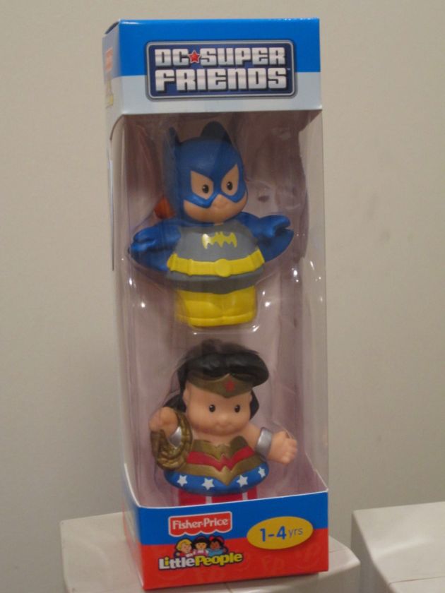 Little People DC Super Friends Wonder Woman Batgirl new 746775063887 