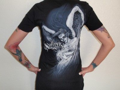 Sullen Embrace Black Women T Shirt Sm ufc tribal mma DC  