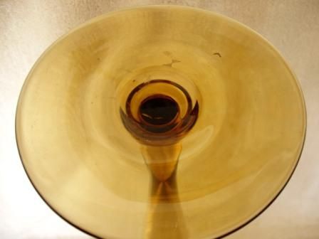 BEAUTIFUL ANTIQUE CARDER STEUBEN TOPAZ TALL VASE  