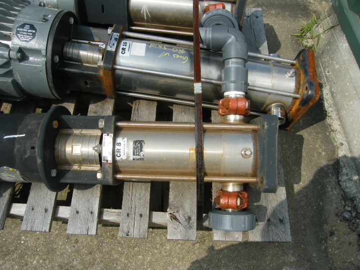 Grundfos CR8  80 U P G BUBE Vertical In Line SS PUMP  