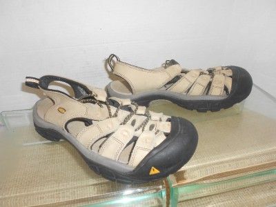 KEEN WOMEN TAN LEATHER SPORT SANDAL SHOES 9 US  