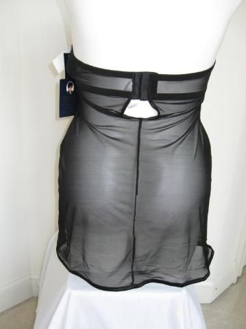 NWT DELTA BURKE Wild Dreams Molded Chemise in Black 2X  