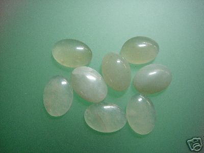 Cabochon Gemstone New Jade Lt Green Onyx 13x18 (pkg 8)  