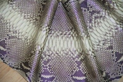 Genuine Python Skin Natural 27 cm x 2.70 m hologram  