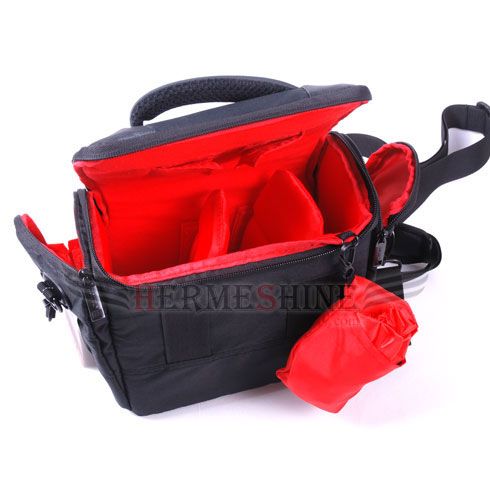 Camera Case Bag for Canon DSLR Rebel T3i T1i T2i XSi EOS 1100D 550D 