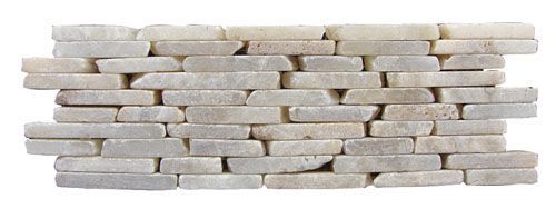 Quartz Flat Stacked Marble Stone Tiles Sample  