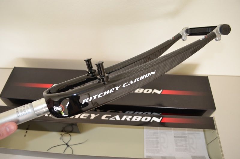 Ritchey carbon cyclocross CX fork 1 1/8 45mm rake New  