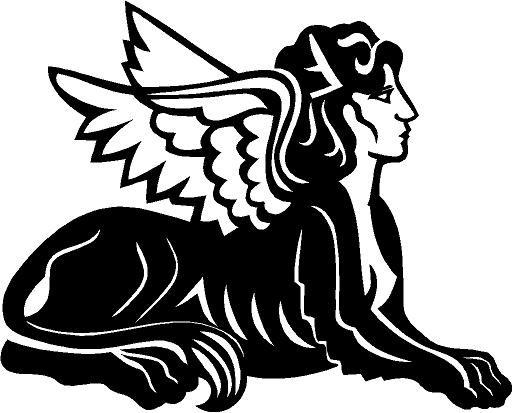 Mythical Sphinx Vinyl Decal Car Truck Window Sticker Walls Signs 