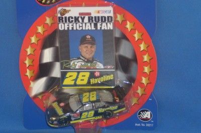 2002 RICKY RUDD #28 HAVOLINE PIT PASS PREVIEW CAR WINNERS CIRCLE 164 